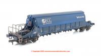 SB002N JIA TIGER China Clay Wagon number 33 70 9382072-4 in ECC International Blue livery with Tiphook Rail branding and weathered finish